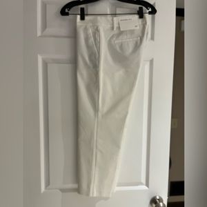 Loft Riviera White Ankle Pants - Size Petite 6 - Brand New with Tags